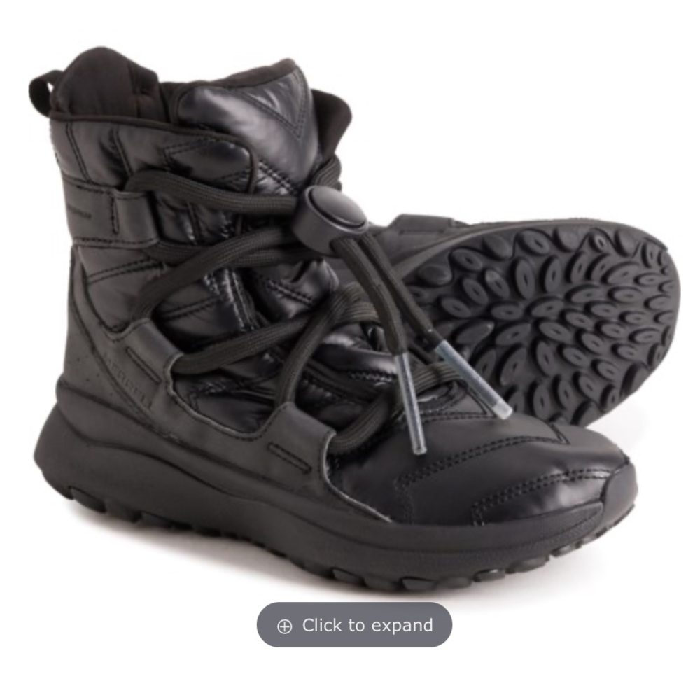 Merrell Cloud Puff Lace Polar Snow Boots - Waterproof, Insulated: Size 6 & 9